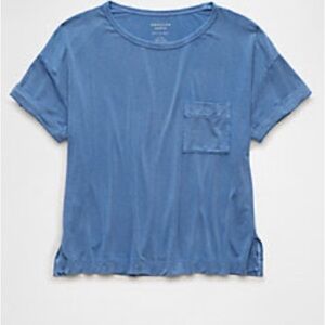 American Eagle Blue Women's Top Size XL